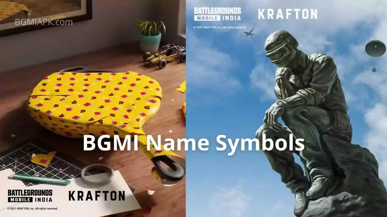 BGMI Name Symbols