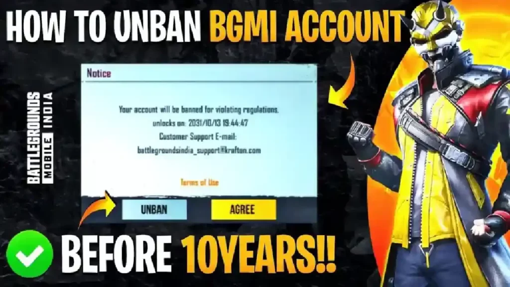 How to Unban Your BGMI Account