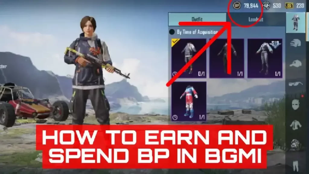 How to Get and Spend BP Coins in BGMI 
 (Battlegrounds Mobile India)